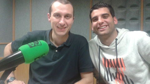 Javier Saralegui y Javier Ugalde