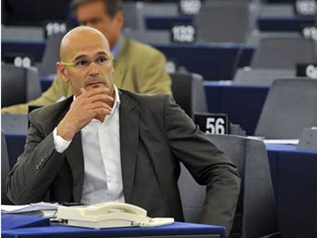 Raúl Romeva: "Pedimos que Europa frene cualquier actuación de carácter militar" Raúl Romeva: "Pedimos que Europa frene cualquier actuación de carácter militar"