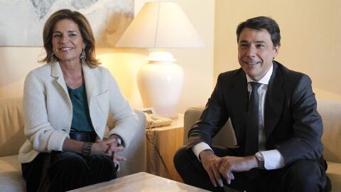 Ana Botella, alcaldesa de Madrid, con Ignacio Gonz&aacute;lez, presidente de la Comunidad