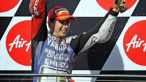 Jorge Lorenzo se proclama campeón de Moto GP Jorge Lorenzo se proclama campeón de Moto GP