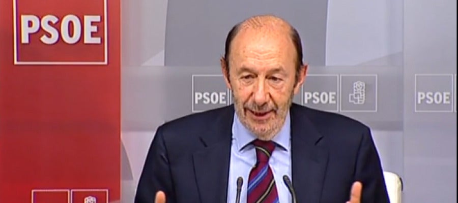 Rubalcaba tras la Ejecutiva Federal del PSOE Rubalcaba tras la Ejecutiva Federal del PSOE
