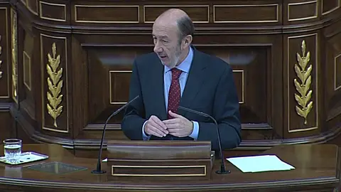 Rubalcaba en el Congreso Rubalcaba en el Congreso