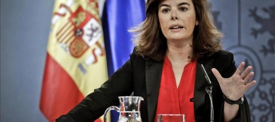 Soraya Sáenz de Santamaría, en el Consejo de Ministros del 2 de noviembre Soraya Sáenz de Santamaría, en el Consejo de Ministros del 2 de noviembre