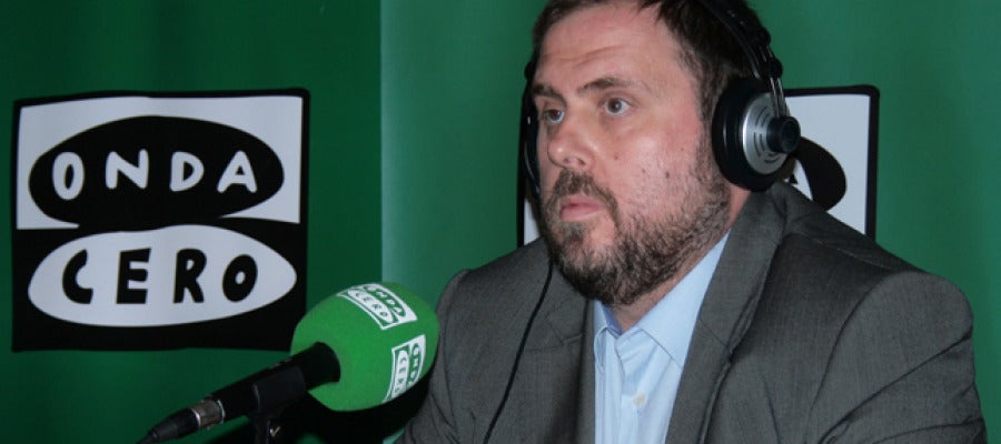 Oriol Junqueras, candidat d'ERC, a Onda Cero Oriol Junqueras, candidat d'ERC, a Onda Cero