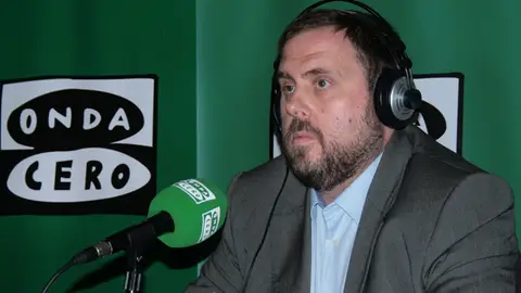 Oriol Junqueras, candidat d'ERC, a Onda Cero Oriol Junqueras, candidat d'ERC, a Onda Cero