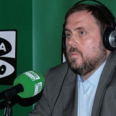 Oriol Junqueras, candidat d'ERC, a Onda Cero