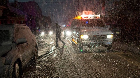Tormenta de nieve en Nueva York