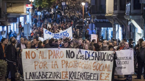 Manifestaci&oacute;n en Barakaldo
