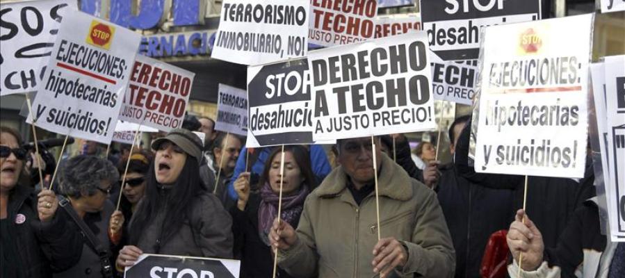 Manifestación contra los desahucios Manifestación contra los desahucios