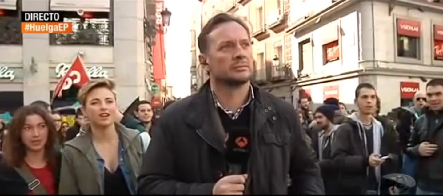 La tele con Monegal: La cobertura de la huelga en televisión La tele con Monegal: La cobertura de la huelga en televisión