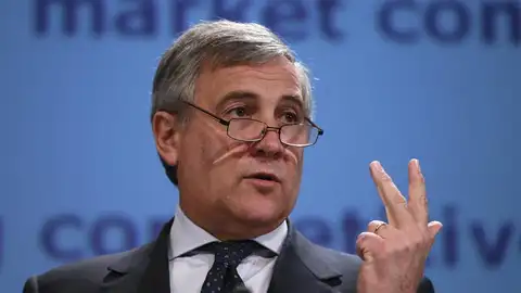 Antonio Tajani, vicepresidente de la Comisión Europea Antonio Tajani, vicepresidente de la Comisión Europea