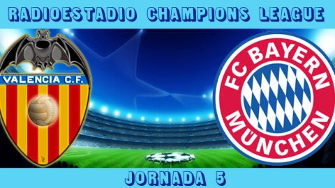 Escudos Champions League Valencia - Bayern