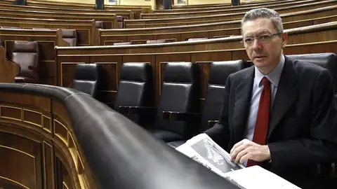 Gallardón en el Congreso, imagen de archivo Gallardón en el Congreso, imagen de archivo