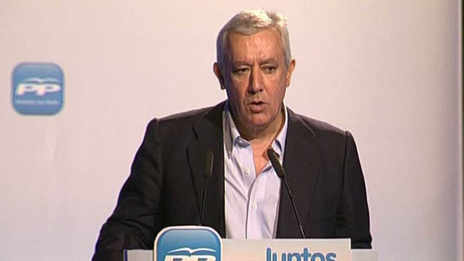 Javier Arenas hace balance del a&ntilde;o de Rajoy