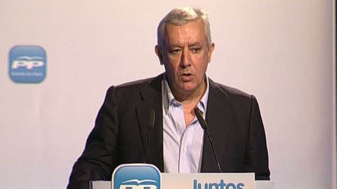 Javier Arenas hace balance del a&ntilde;o de Rajoy