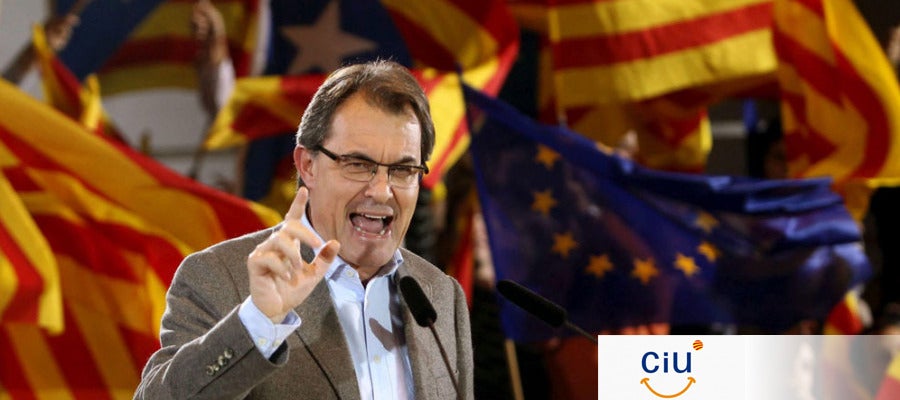 Artur Mas, candidato de CiU Artur Mas, candidato de CiU