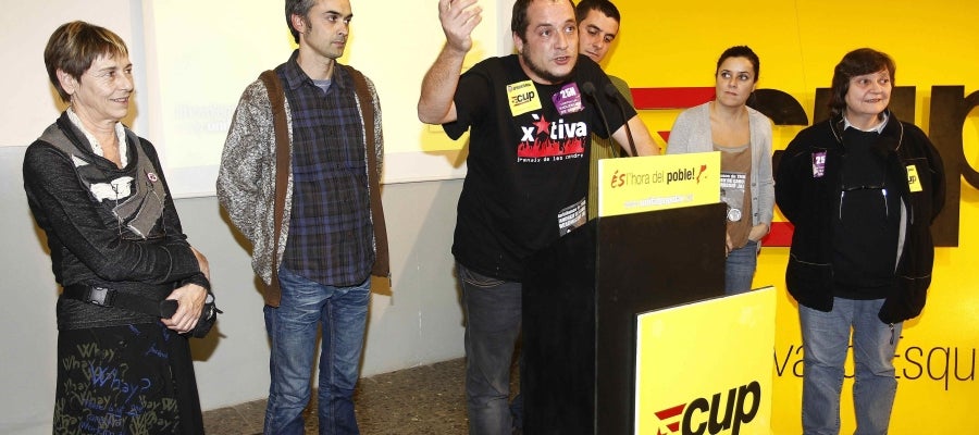 El candidato de CUP, David Fernández El candidato de CUP, David Fernández