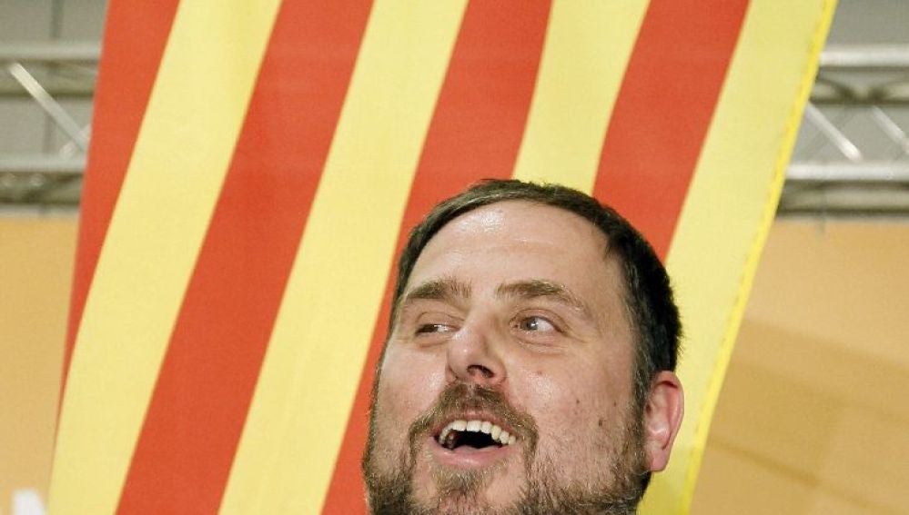 El líder de Esquerra Republicana de Catalunya, Oriol Junqueras