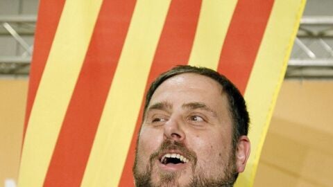 El l&iacute;der de Esquerra Republicana de Catalunya, Oriol Junqueras
