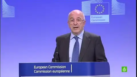 Joaquín Almunia, comisario europeo de Competencia Joaquín Almunia, comisario europeo de Competencia