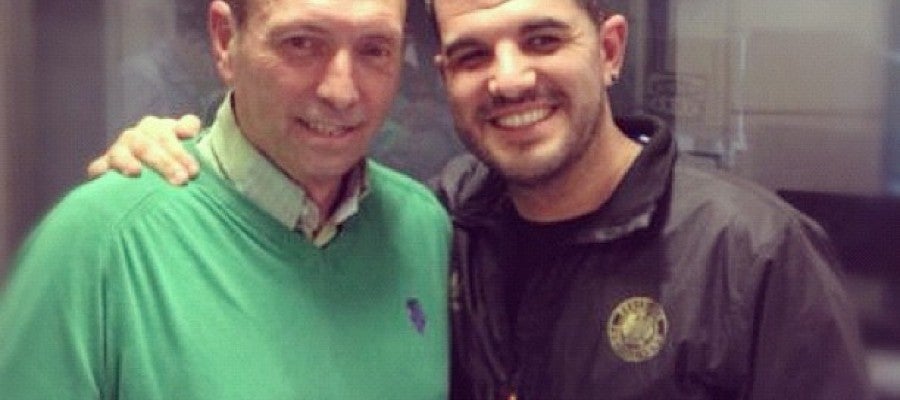 Quini con Héctor Fernández en Al Primer Toque Quini con Héctor Fernández en Al Primer Toque