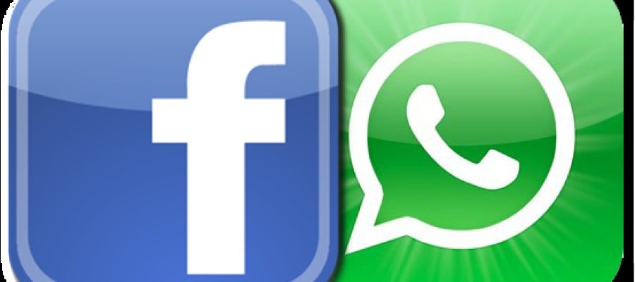 Logos de Facebook y Whatsapp Logos de Facebook y Whatsapp
