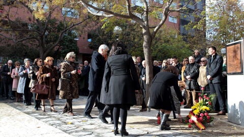 Acto conmemorativo por el atentado en la Casa Cuartel de Zaragoza