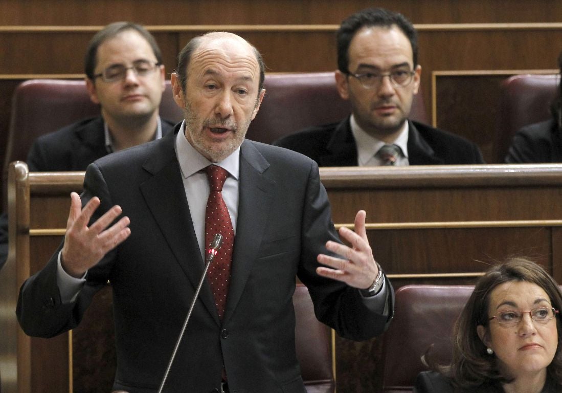 La mirada de Vallés: Rubalcaba esperaba su primera gran victoria La mirada de Vallés: Rubalcaba esperaba su primera gran victoria