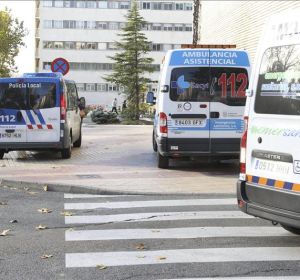 Varias ambulancias en Salamanca Varias ambulancias en Salamanca