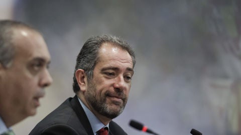 Juan Antonio Orenga junto a Jos&eacute; Luis S&aacute;ez