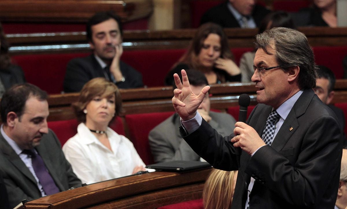 La mirada de Vallés: Mas vuelve a creer en su propio personaje La mirada de Vallés: Mas vuelve a creer en su propio personaje