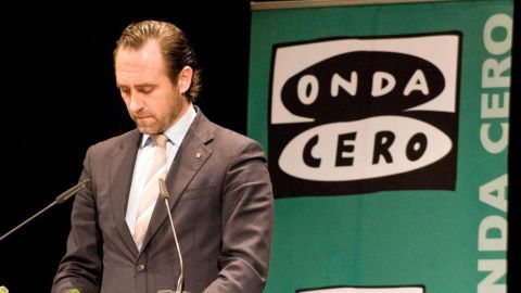 Jos&eacute; Ram&oacute;n Bauz&aacute; en una entrega de Premios de Onda Cero Mallorca 