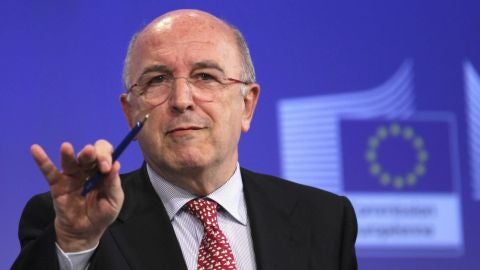 Joaqu&iacute;n Almunia, vicepresidente de la CE y responsable de Competencia