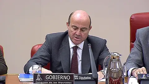 El ministro de Economía, Luis de Guindos El ministro de Economía, Luis de Guindos