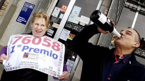 Los premios más emotivos repartidos en la Lotería de Navidad Los premios más emotivos repartidos en la Lotería de Navidad