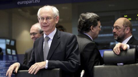 El presidente del Consejo Europeo, Herman Van Rompuy