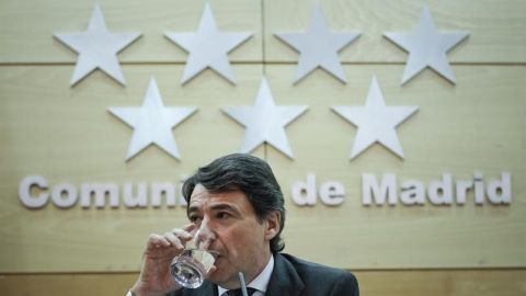 Ignacio Gonz&aacute;lez en rueda de prensa