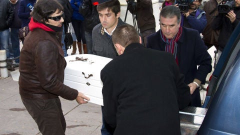 Entierro de la peque&ntilde;a Miriam