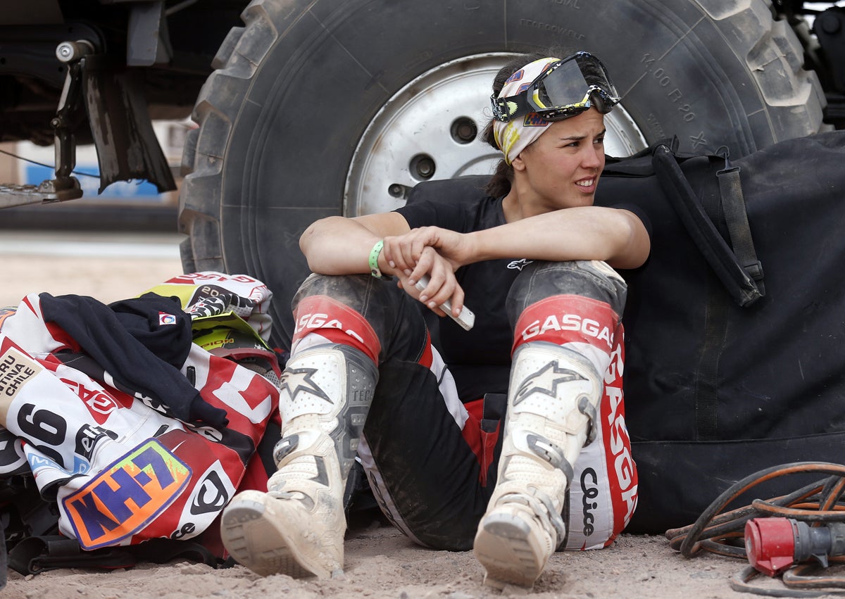Laia Sanz lista para asaltar el Dakar Laia Sanz lista para asaltar el Dakar