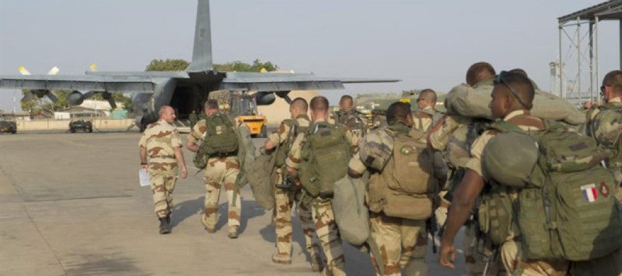 Las tropas francesas llegan a la capital de Mali Las tropas francesas llegan a la capital de Mali
