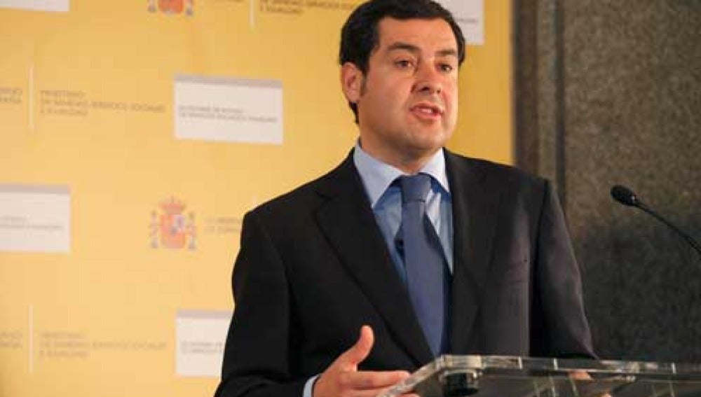  El secretario de Estado de Servicios Sociales e Igualdad, Juan Manuel Moreno