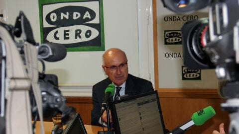 Duran i Lleida durante la entrevista en Julia en la onda
