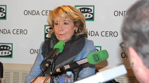 Esperanza Aguirre en Herrera en la onda Esperanza Aguirre en Herrera en la onda