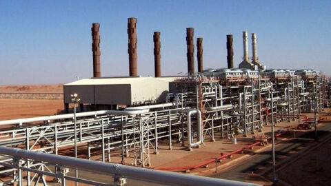 Planta de tratamiento de gas secuestrada
