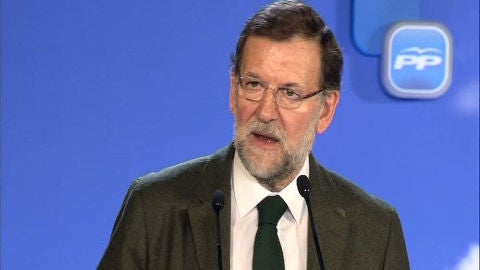 Mariano Rajoy, presidente del Gobierno