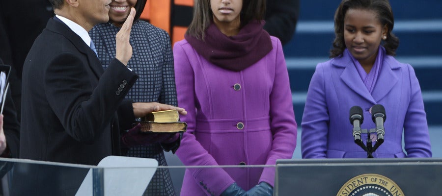 Obama jura su cargo como Presidente de los EEUU Obama jura su cargo como Presidente de los EEUU