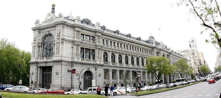 Vista de la fachada del Banco de España. Archivo. Vista de la fachada del Banco de España. Archivo.