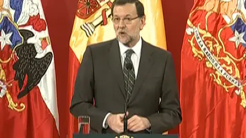 El presidente del Gobierno, Mariano Rajoy, en Chile El presidente del Gobierno, Mariano Rajoy, en Chile