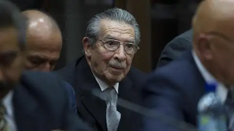 El exgeneral golpista, José Efraín Ríos Montt El exgeneral golpista, José Efraín Ríos Montt