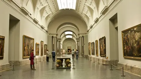 Interior del Museo del Prado Interior del Museo del Prado